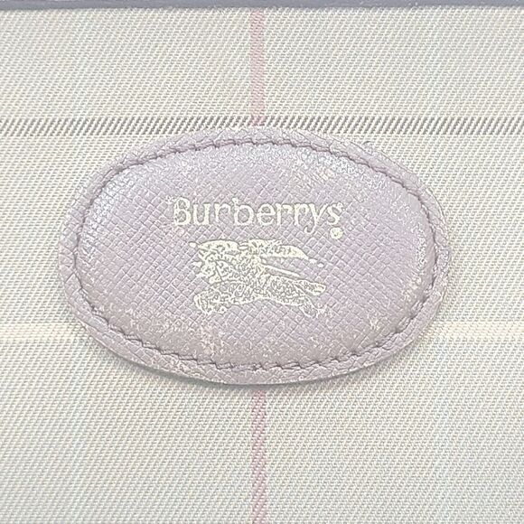 Burberry Canvas Leather Clutch Bag - Picture 3 of 7